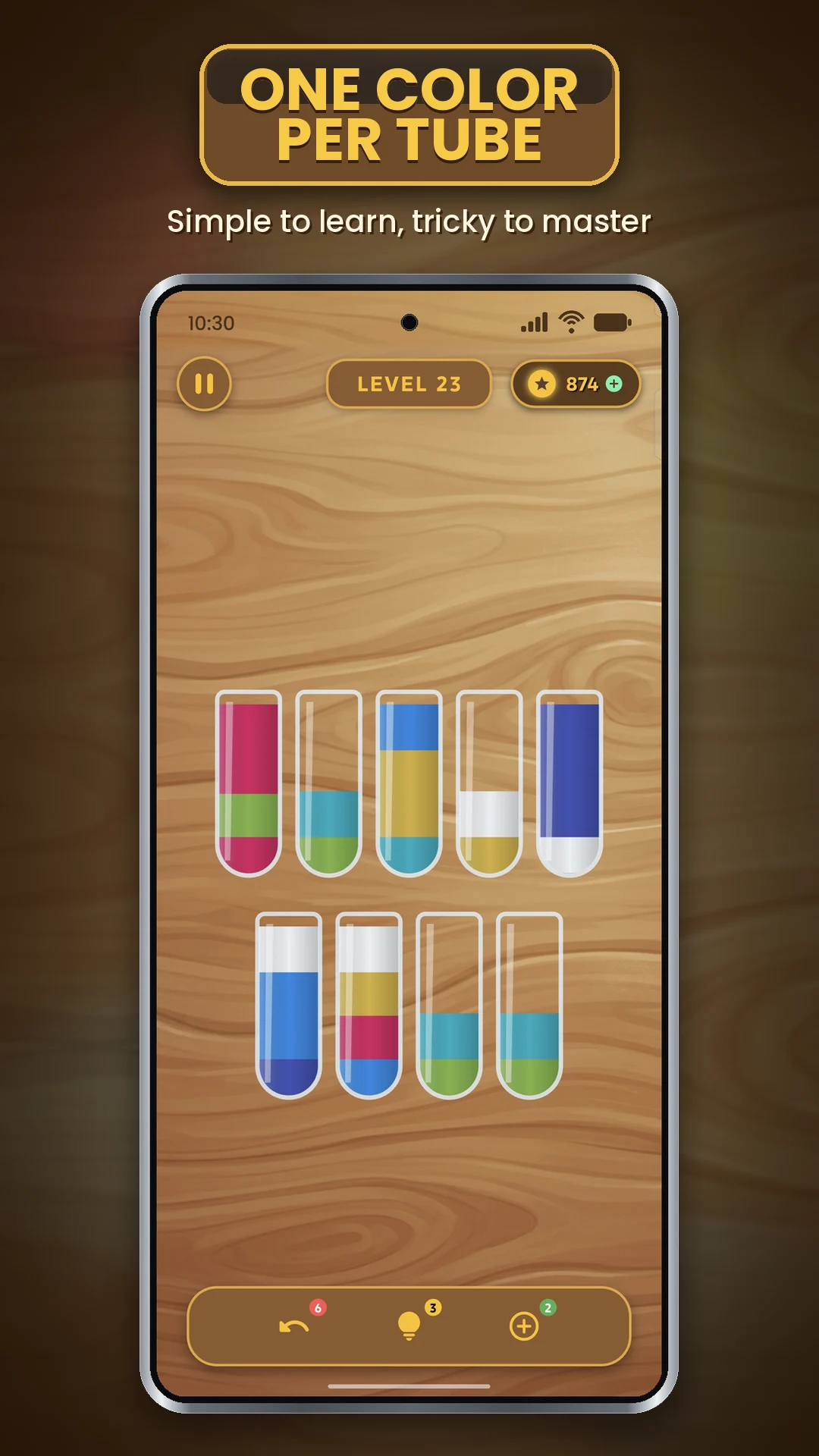 WaterSort: Color Puzzle screenshot